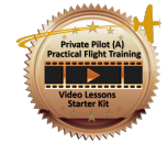 Practical Private Pilot(A) Flight Training Video Lessons Starter Kit